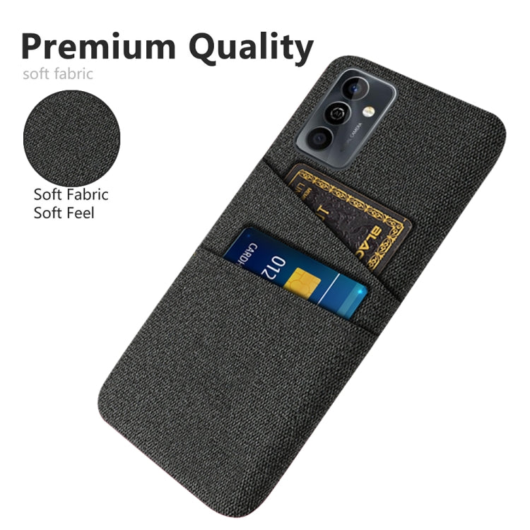 For Huawei Maimang 11 Cloth Coated Hard Plastic Card Slots Phone Case