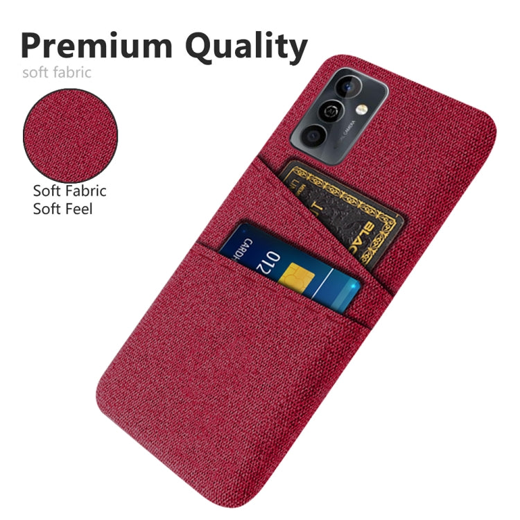 For Huawei Maimang 11 Cloth Coated Hard Plastic Card Slots Phone Case
