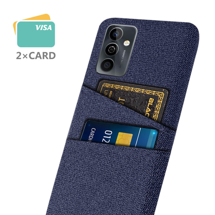 For Huawei Maimang 11 Cloth Coated Hard Plastic Card Slots Phone Case