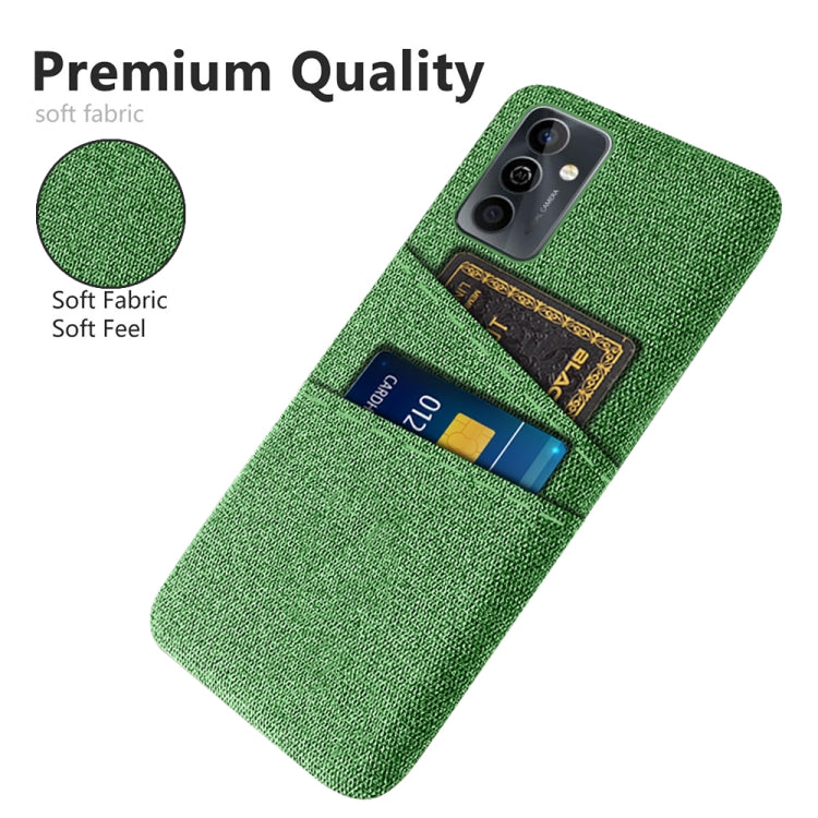 For Huawei Maimang 11 Cloth Coated Hard Plastic Card Slots Phone Case