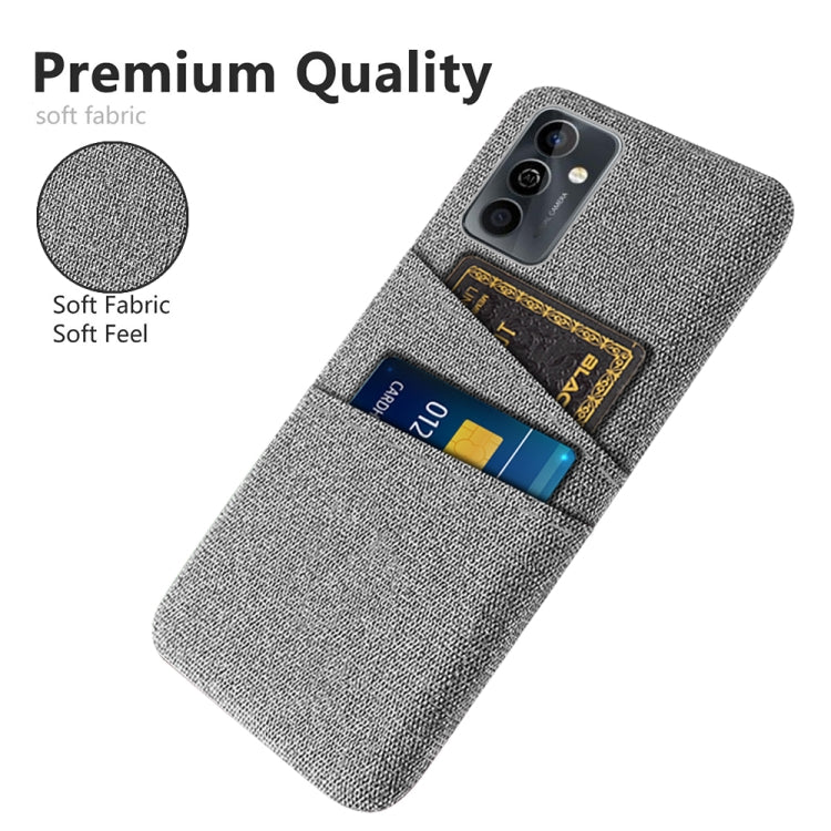 For Huawei Maimang 11 Cloth Coated Hard Plastic Card Slots Phone Case