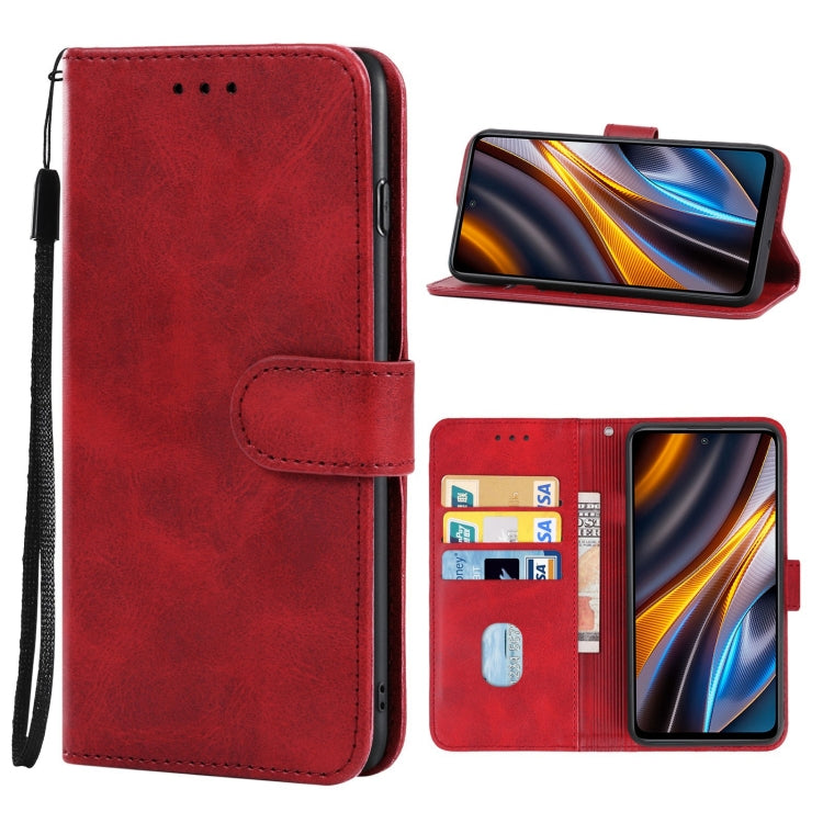 For Xiaomi Poco X4 GT Leather Phone Case