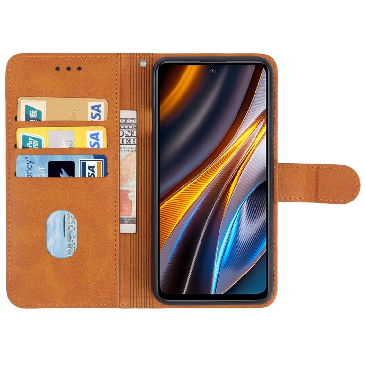 For Xiaomi Poco X4 GT Leather Phone Case