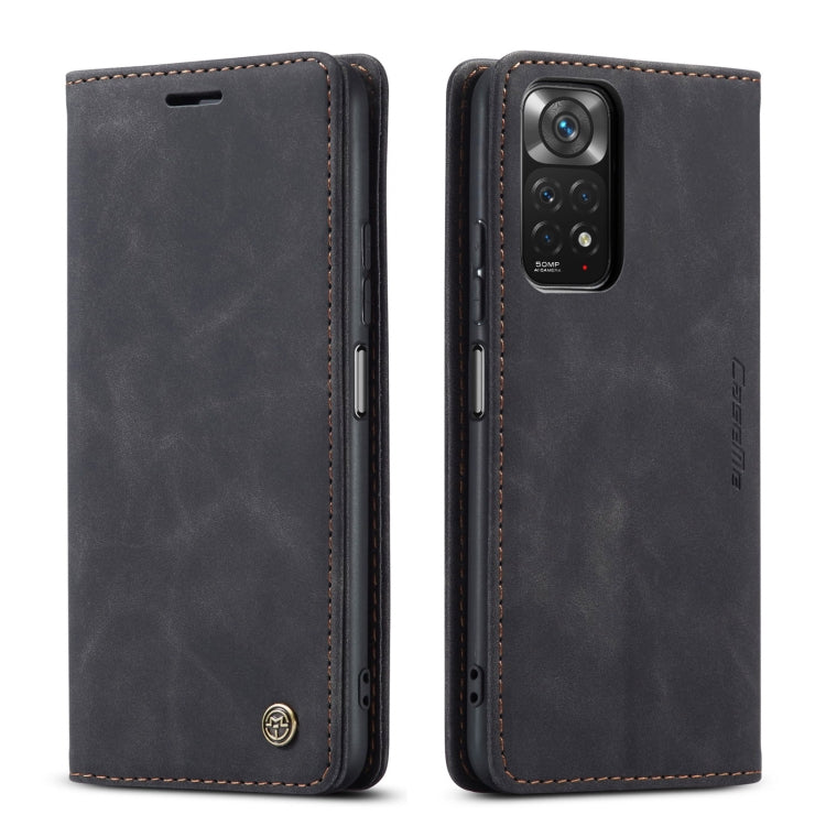 For Xiaomi Redmi Note 11 4G/Note 11S Global CaseMe 013 Multifunctional Horizontal Flip Leather Phone Case
