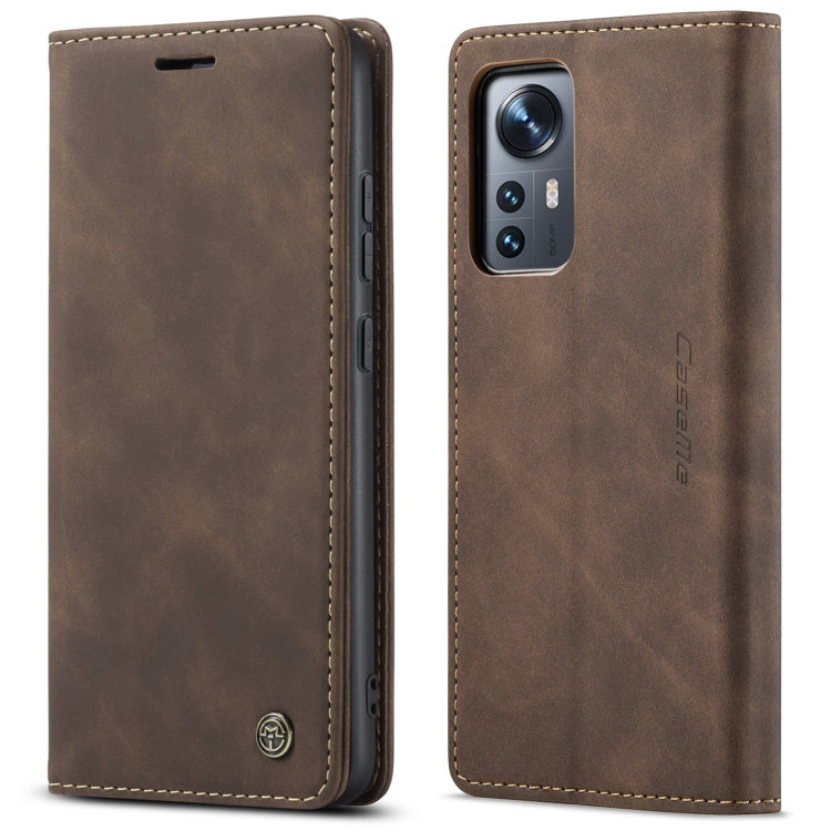 For Xiaomi 12/12X CaseMe 013 Multifunctional Horizontal Flip Leather Phone Case