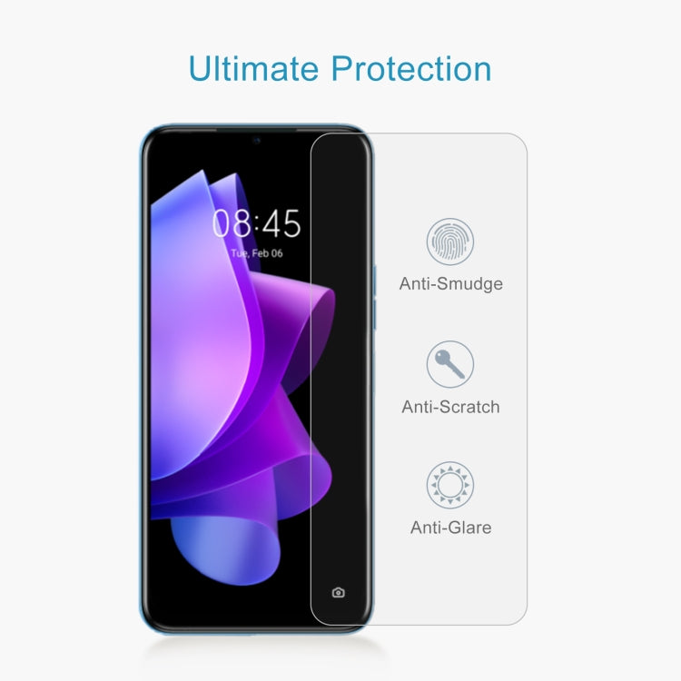 10 PCS 0.26mm 9H 2.5D Tempered Glass Film For Tecno Spark 9T