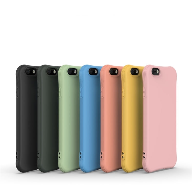 For iPhone 6s / 6 Solid Color TPU Slim Shockproof Protective Case