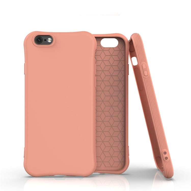 For iPhone 6s / 6 Solid Color TPU Slim Shockproof Protective Case
