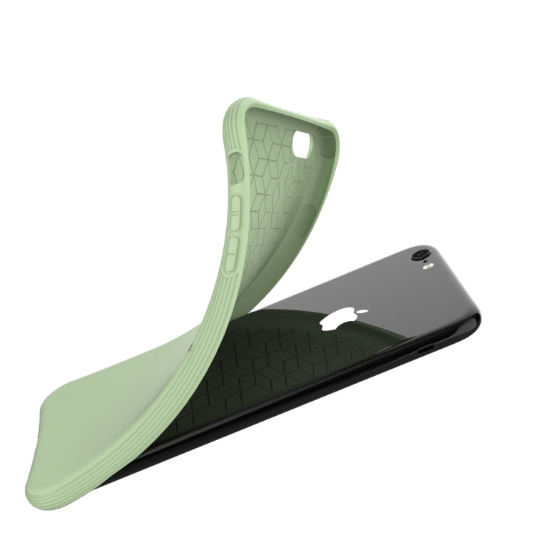 For iPhone 6 Plus Solid Color TPU Slim Shockproof Protective Case