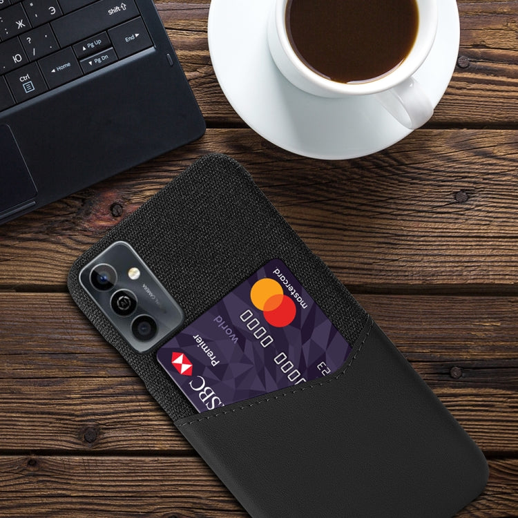 For Huawei Maimang 11 Cloth Texture Card Slot PC Leather Phone Case