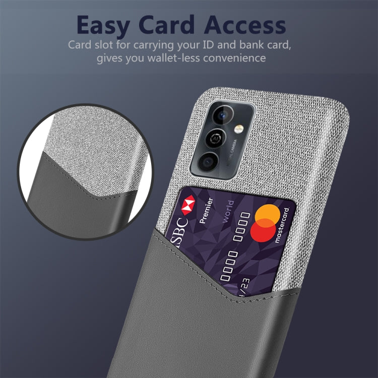 For Huawei Maimang 11 Cloth Texture Card Slot PC Leather Phone Case