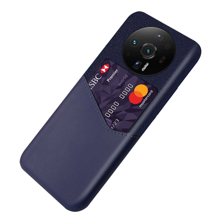 For Xiaomi 12S Ultra Cloth Texture Card Slot PC Leather Phone Case