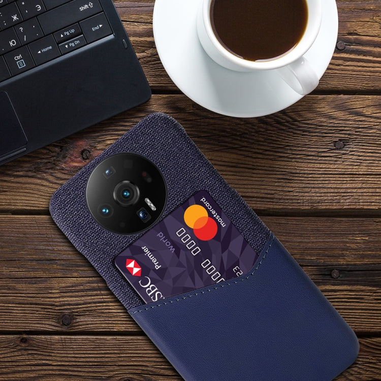 For Xiaomi 12S Ultra Cloth Texture Card Slot PC Leather Phone Case