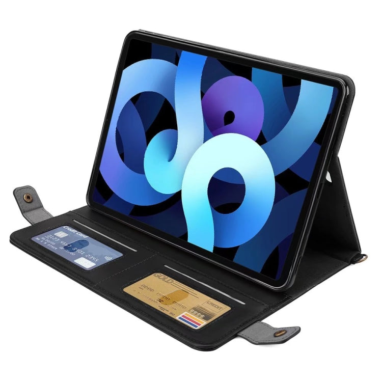 For iPad mini 6 Envelope Solid Color Leather Tablet Case