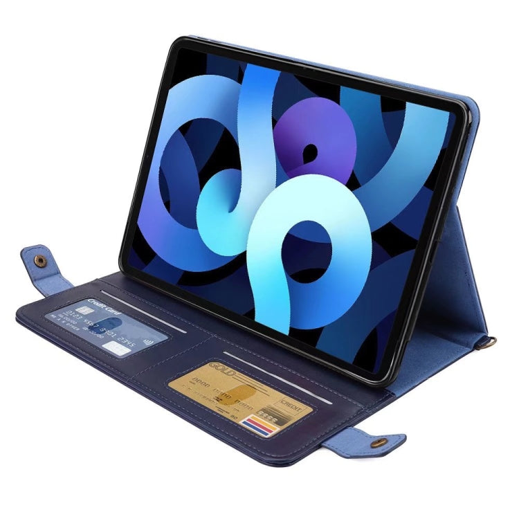 For iPad mini 6 Envelope Solid Color Leather Tablet Case