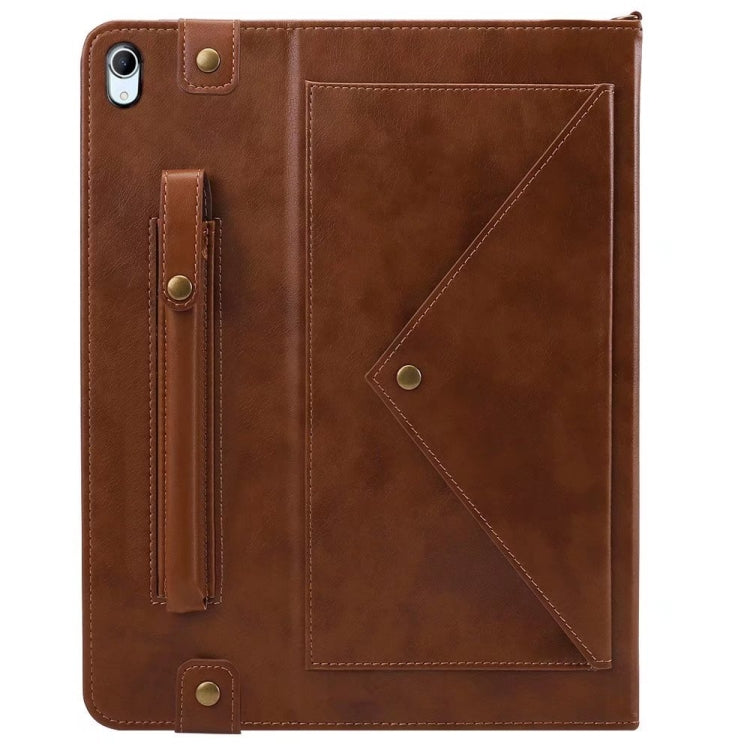 For iPad mini 6 Envelope Solid Color Leather Tablet Case