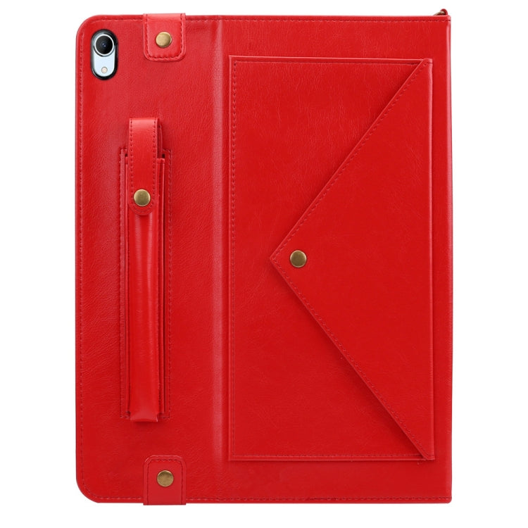 Envelope Solid Color Leather Tablet Case For iPad Air 2022 / 2020