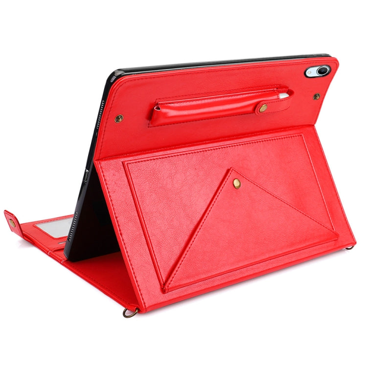 Envelope Solid Color Leather Tablet Case For iPad Air 2022 / 2020