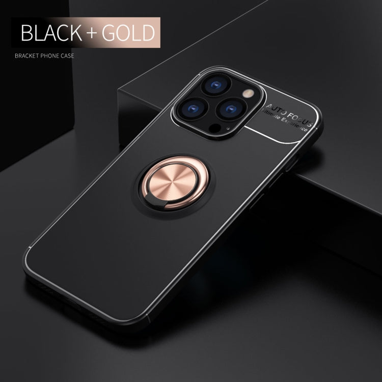 Metal Ring Holder TPU Phone Case For iPhone 14 Pro Max