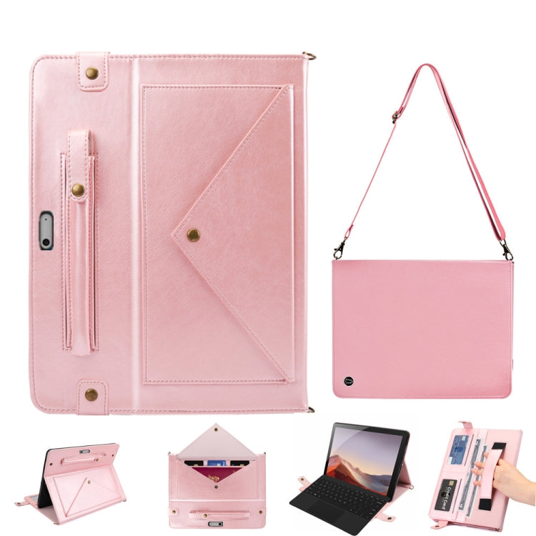 For Microsoft Surface Pro 8 Envelope Solid Color Leather Tablet Case