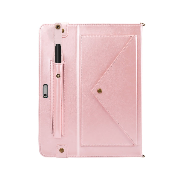 For Microsoft Surface Pro 8 Envelope Solid Color Leather Tablet Case