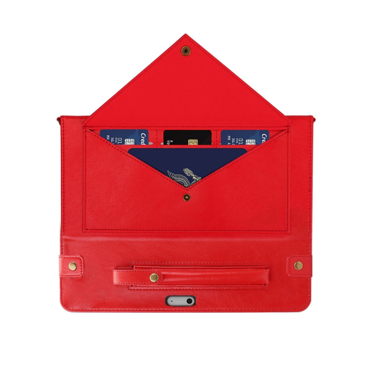 For Microsoft Surface Pro 8 Envelope Solid Color Leather Tablet Case