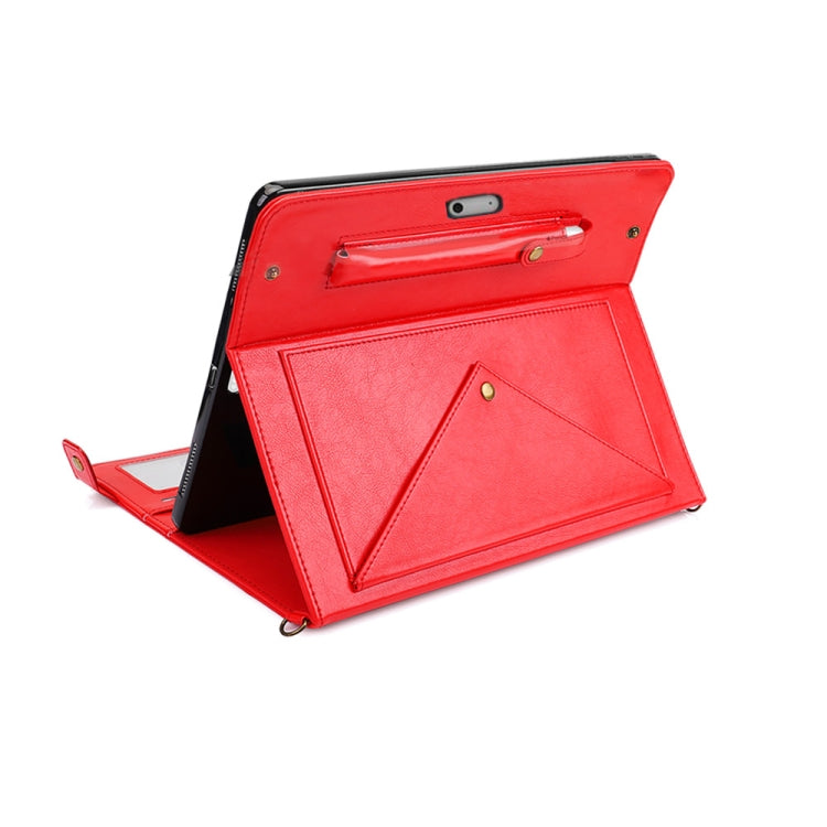 For Microsoft Surface Pro 8 Envelope Solid Color Leather Tablet Case