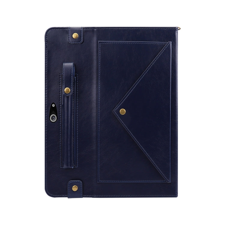 For Microsoft Surface Go 1 / 2 / 3 Envelope Solid Color Leather Tablet Case