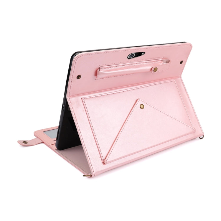 For Microsoft Surface Go 1 / 2 / 3 Envelope Solid Color Leather Tablet Case