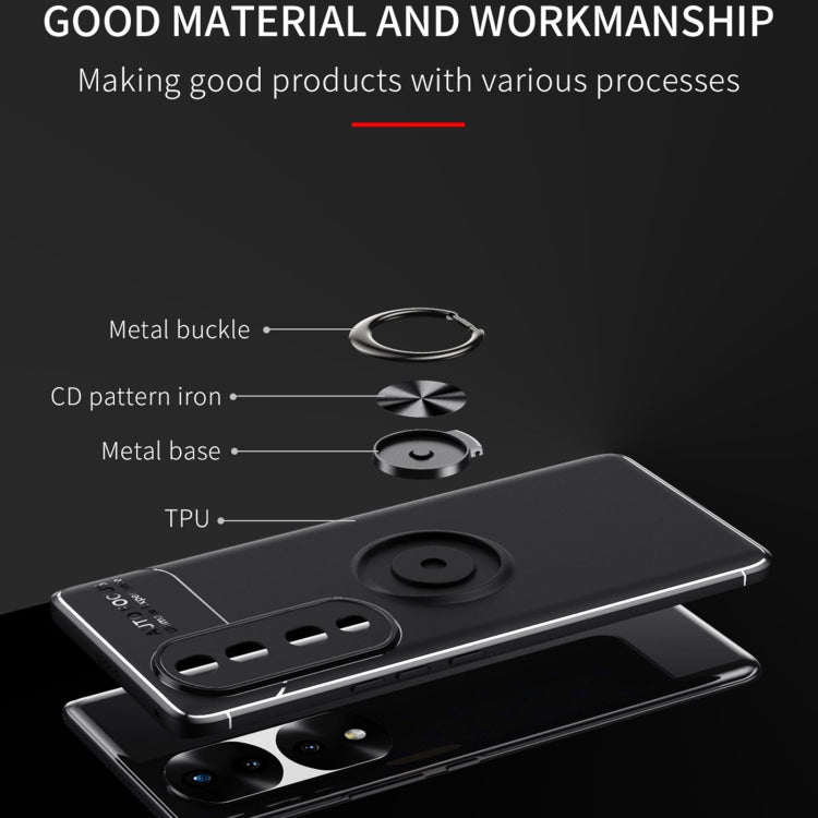 For Honor 70 Pro Metal Ring Holder TPU Phone Case