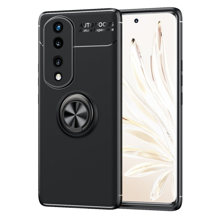 For Honor 70 Metal Ring Holder TPU Phone Case