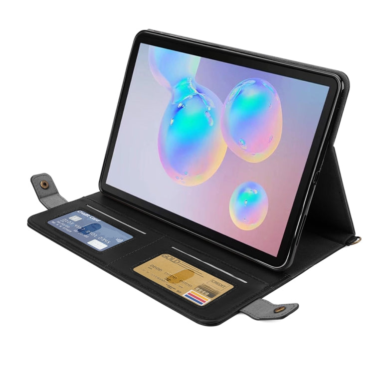 For Samsung Galaxy Tab A8 X200/X205C Envelope Solid Color Leather Tablet Case