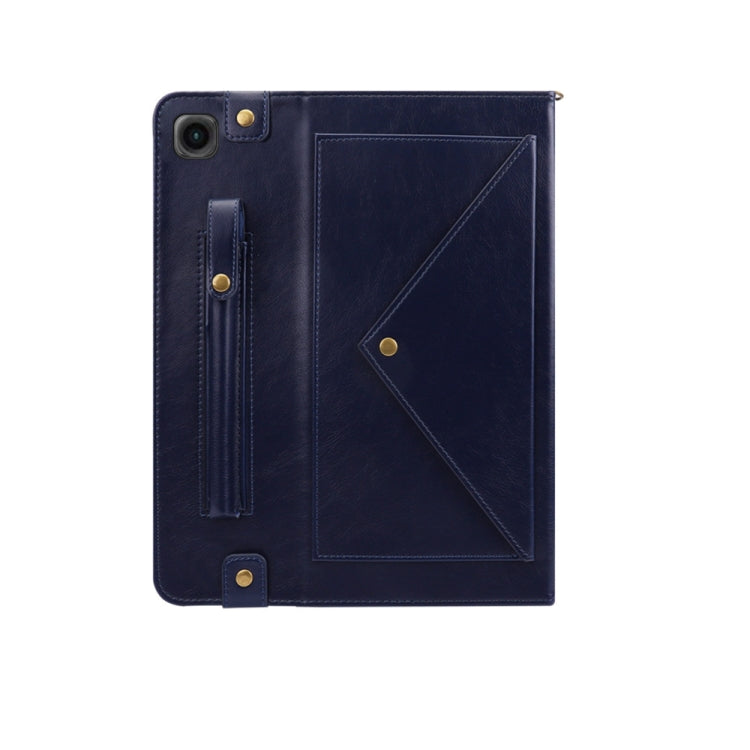 For Samsung Galaxy Tab A8 X200/X205C Envelope Solid Color Leather Tablet Case