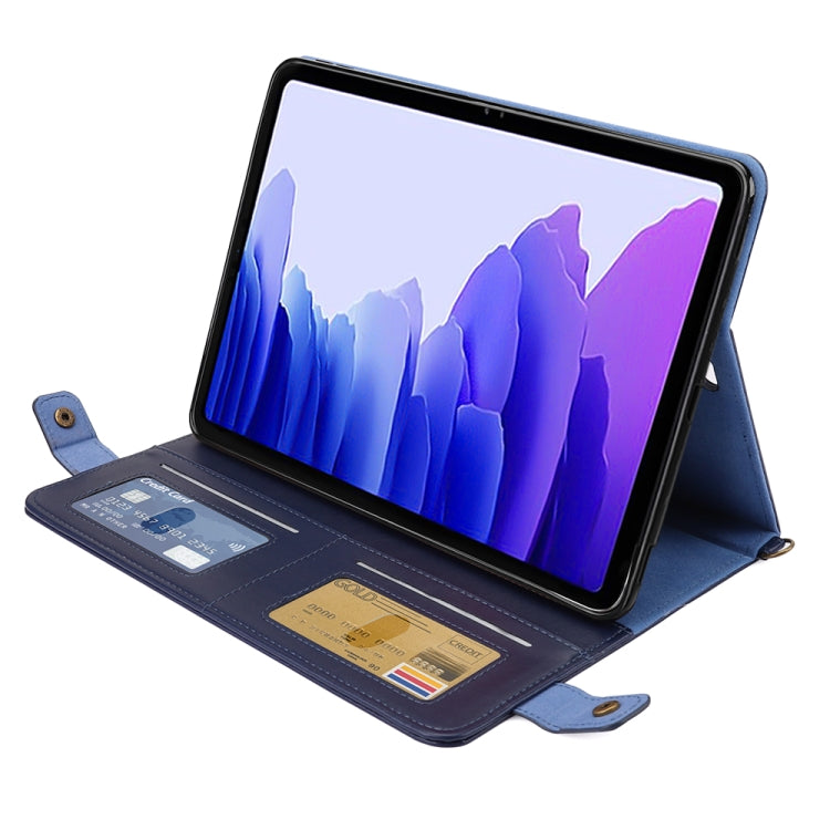 For Samsung Galaxy Tab S7 T870/T875 Envelope Solid Color Leather Tablet Case