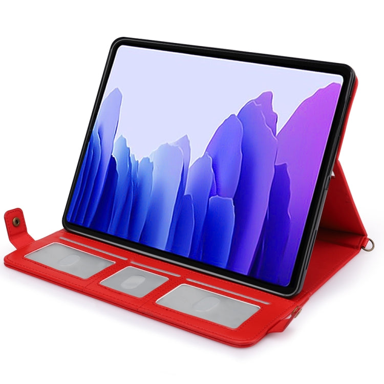 For Samsung Galaxy Tab S8 Envelope Solid Color Leather Tablet Case