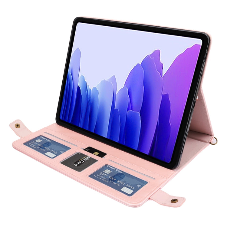 For Samsung Galaxy Tab S8+ Envelope Solid Color Leather Tablet Case