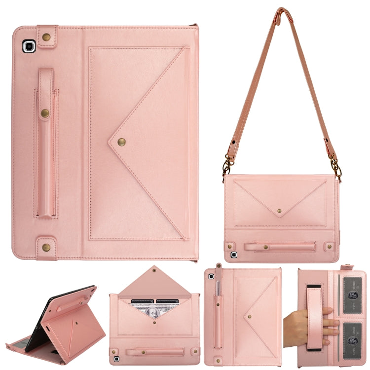 For Samsung Galaxy Tab S5e T720/T725 Envelope Solid Color Leather Tablet Case