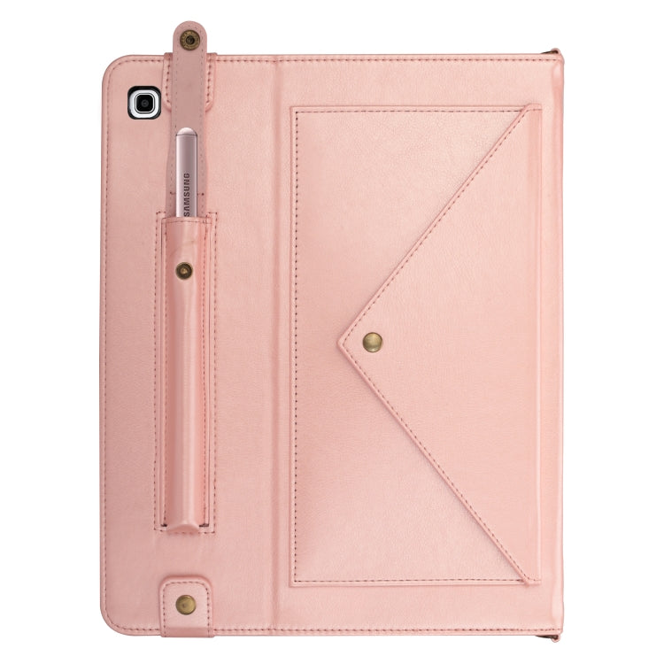 For Samsung Galaxy Tab S5e T720/T725 Envelope Solid Color Leather Tablet Case
