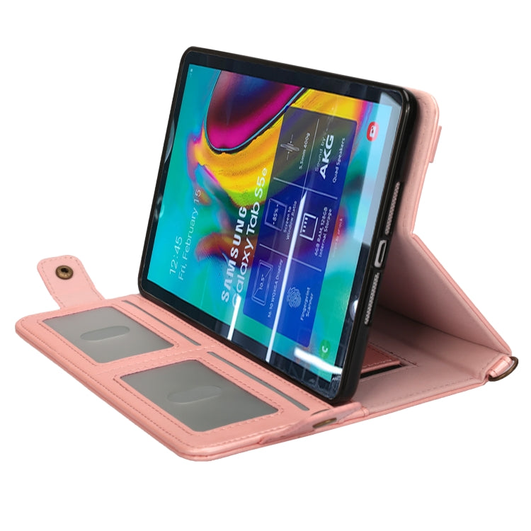 For Samsung Galaxy Tab S5e T720/T725 Envelope Solid Color Leather Tablet Case