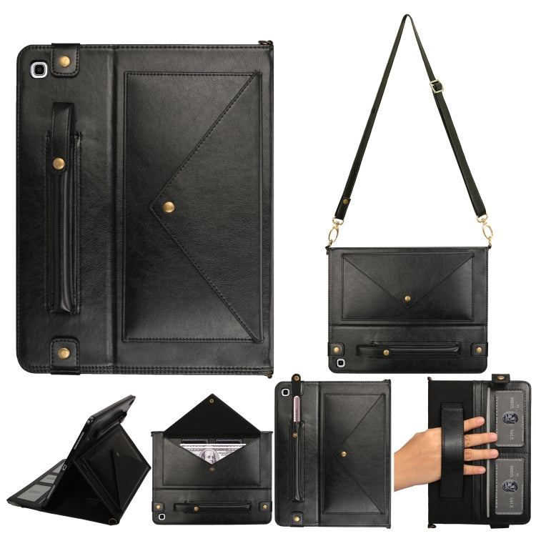 For Samsung Galaxy Tab S5e T720/T725 Envelope Solid Color Leather Tablet Case
