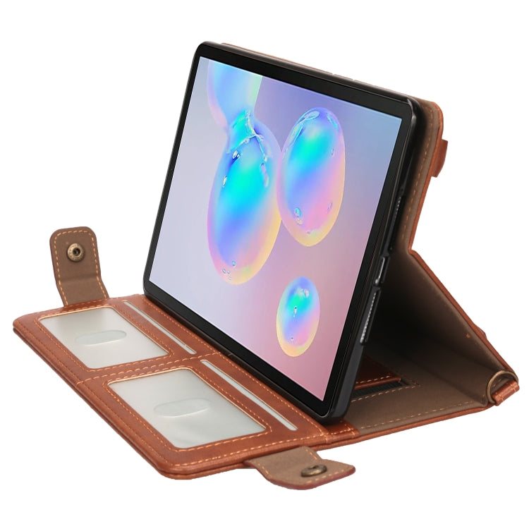 For Samsung Galaxy Tab S6 T860/T865 Envelope Solid Color Leather Tablet Case