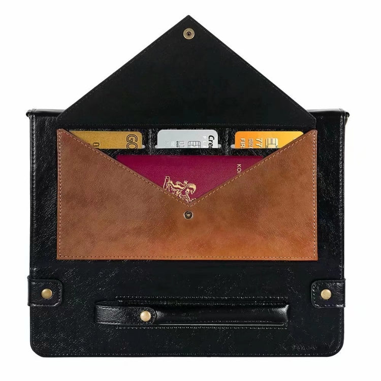 Envelope Color Matching Leather Tablet Case For iPad Air 2022 / 2020