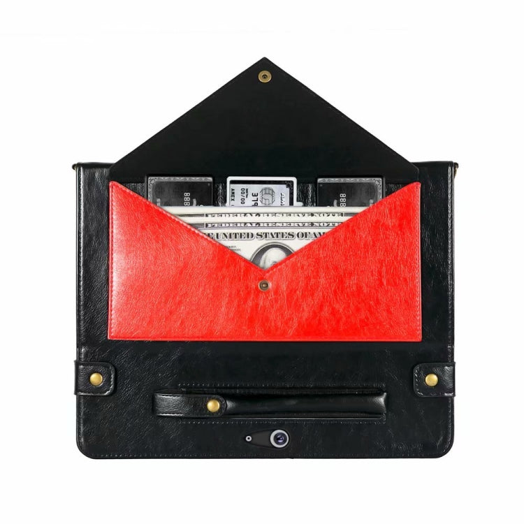 For Microsoft Surface Pro 8 Envelope Color Matching Leather Tablet Case