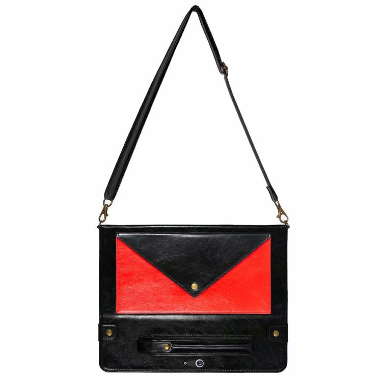 For Microsoft Surface Pro 8 Envelope Color Matching Leather Tablet Case