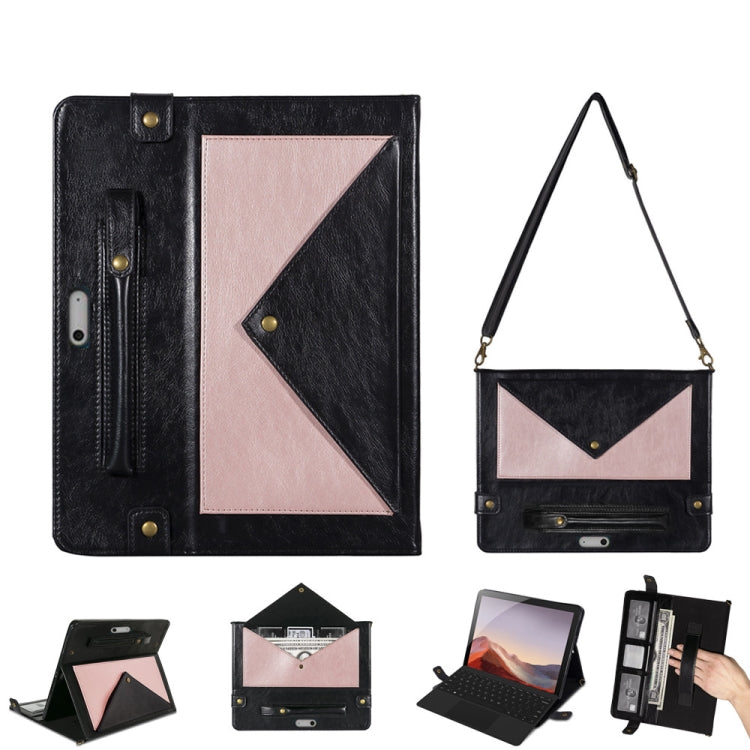 For Microsoft Surface Go 1 / 2 / 3 Envelope Color Matching Leather Tablet Case
