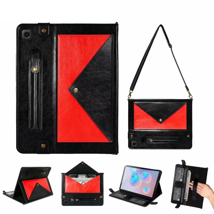 For Samsung Galaxy Tab A8 X200/X205C Envelope Color Matching Leather Tablet Case