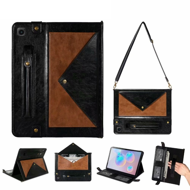 For Samsung Galaxy Tab A8 X200/X205C Envelope Color Matching Leather Tablet Case