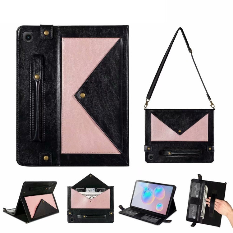 For Samsung Galaxy Tab A8 X200/X205C Envelope Color Matching Leather Tablet Case