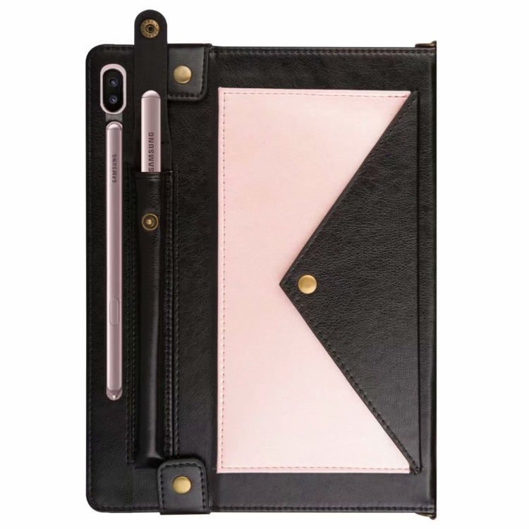 For Samsung Galaxy Tab S6 T860 Envelope Color Matching Leather Tablet Case