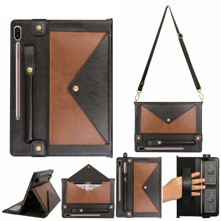 For Samsung Galaxy Tab S6 T860 Envelope Color Matching Leather Tablet Case